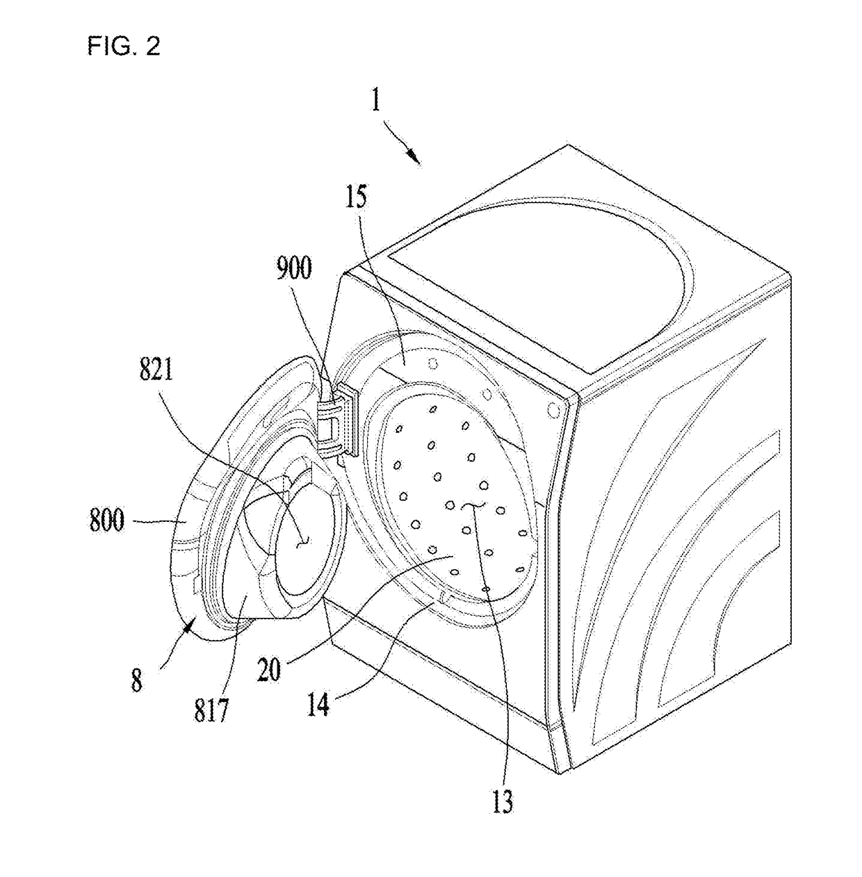 Apparatus for treating laundry