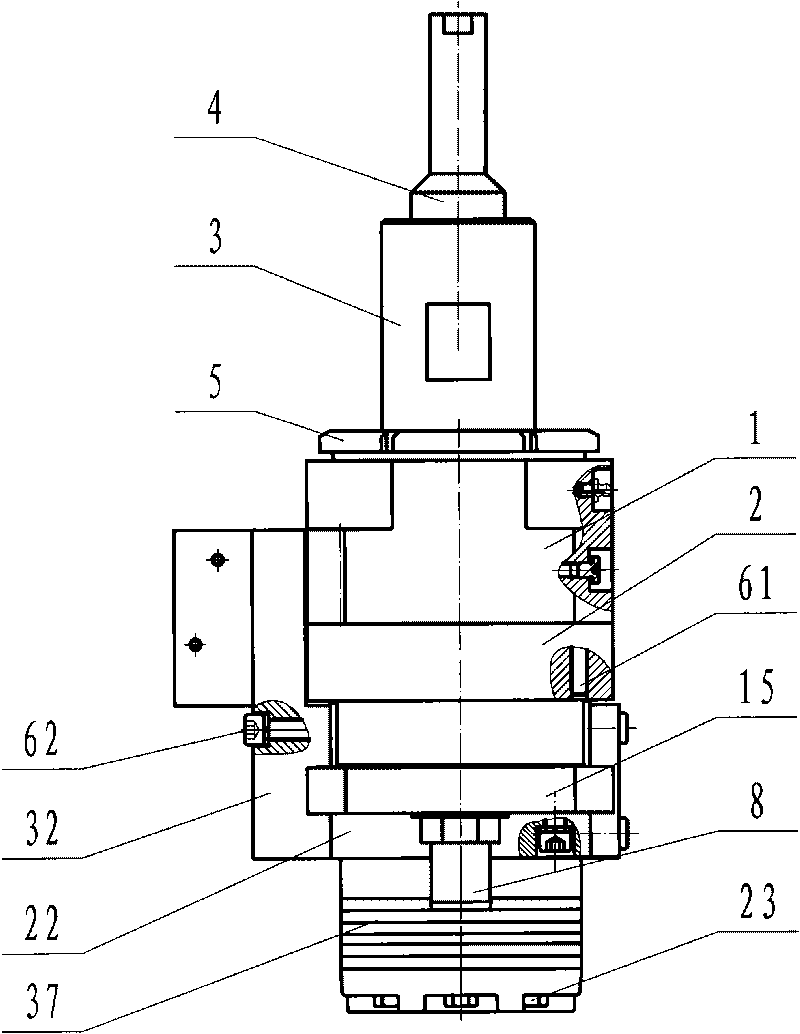 Dry wet-type drill box of anchor rod drill carriage