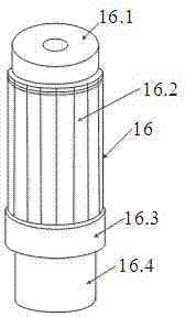 Three-phase plug-in type electric energy meter mounting seat and use method