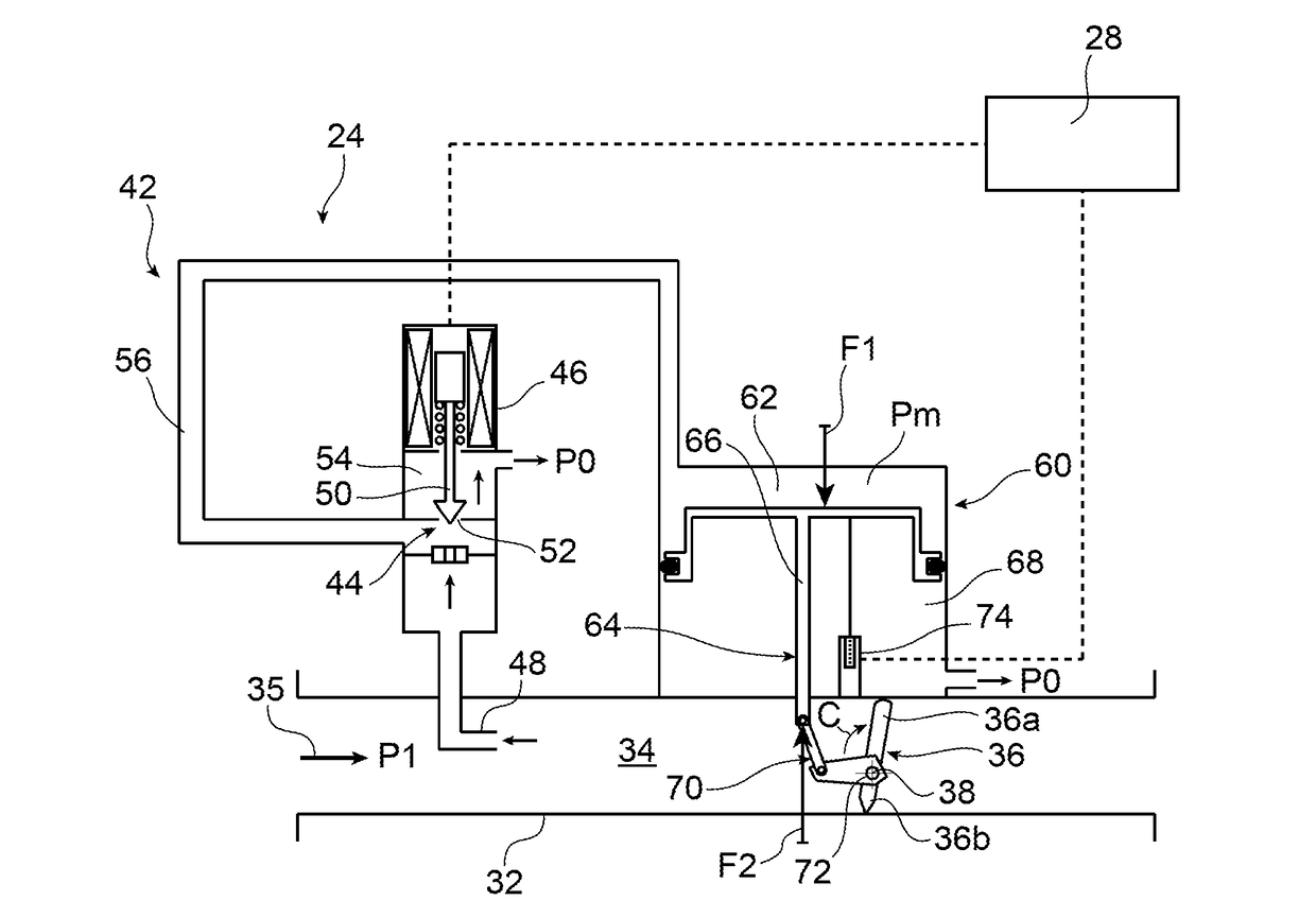 Butterfly valve for bleeding a compressor for an aircraft turbine engine