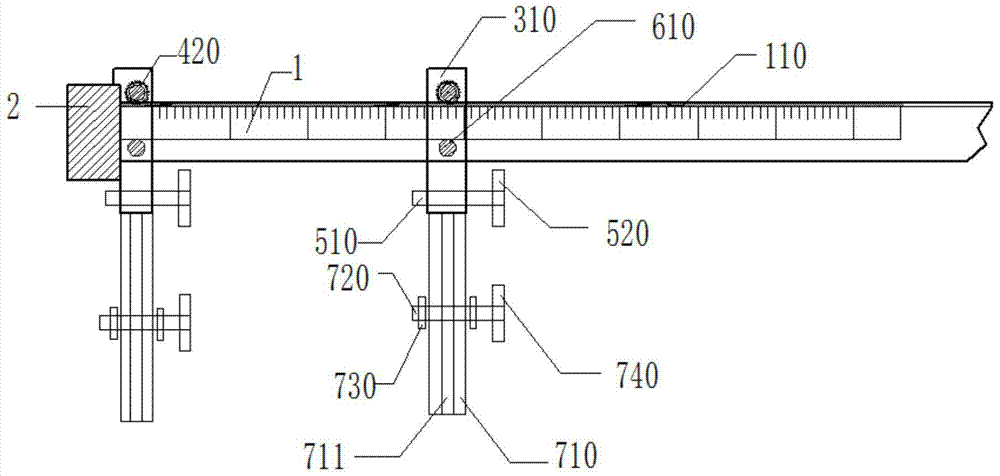 Rebar spacing fine-tuning card controller