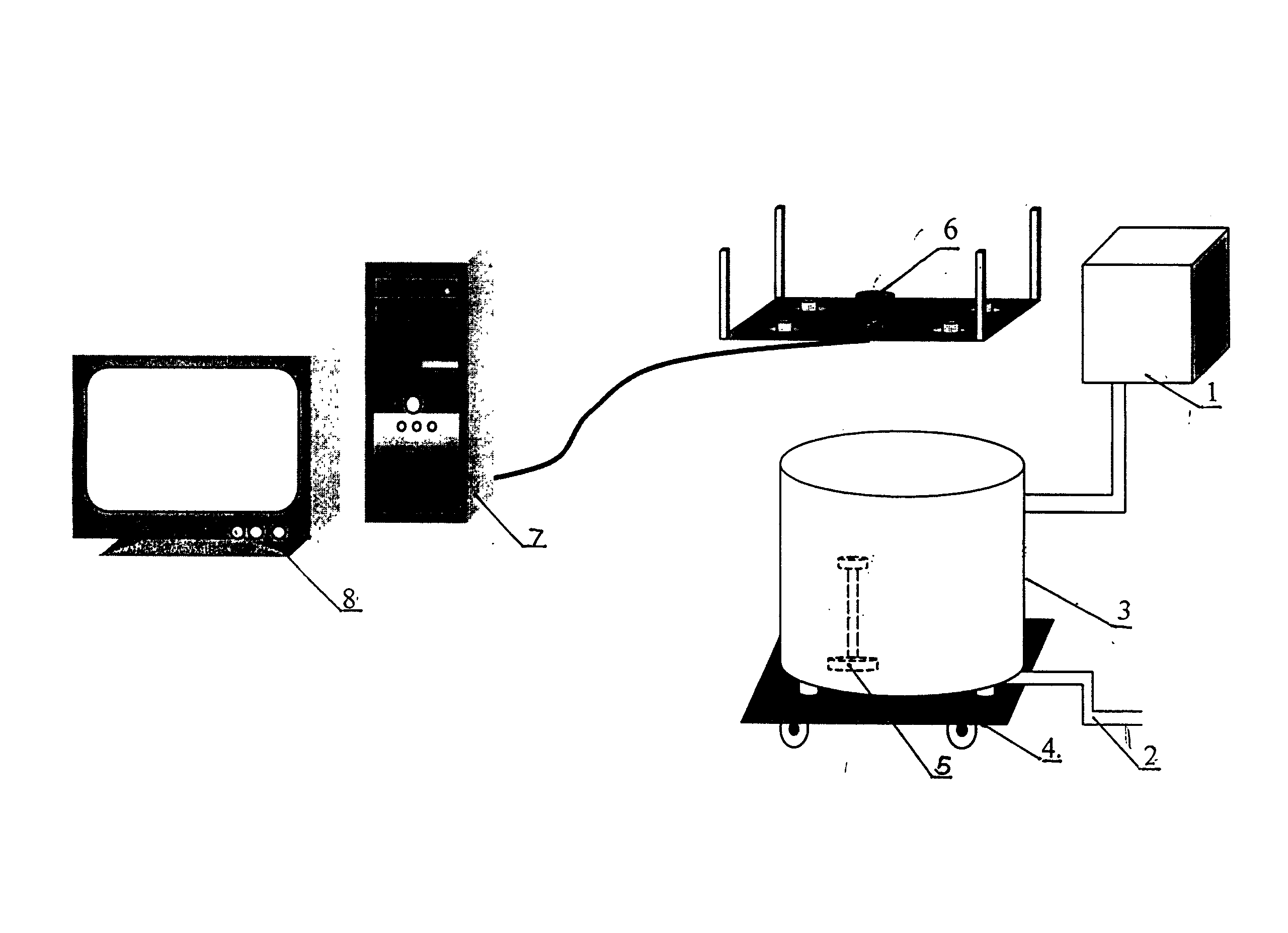 Automatic water maze image processing system and method