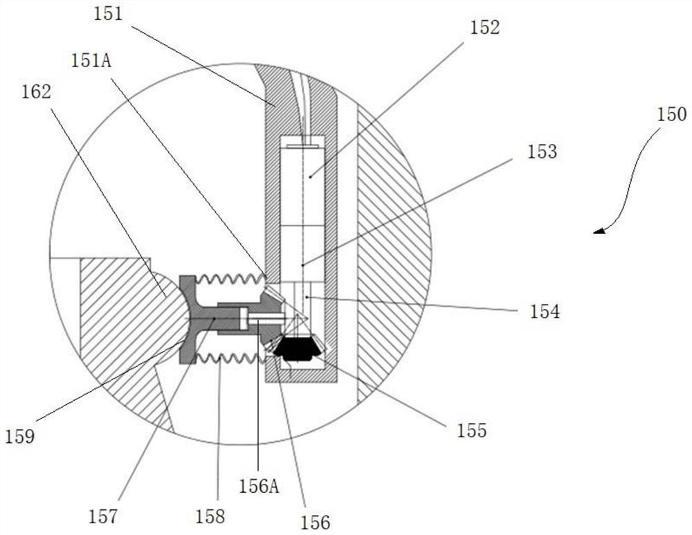 Guiding well drilling device