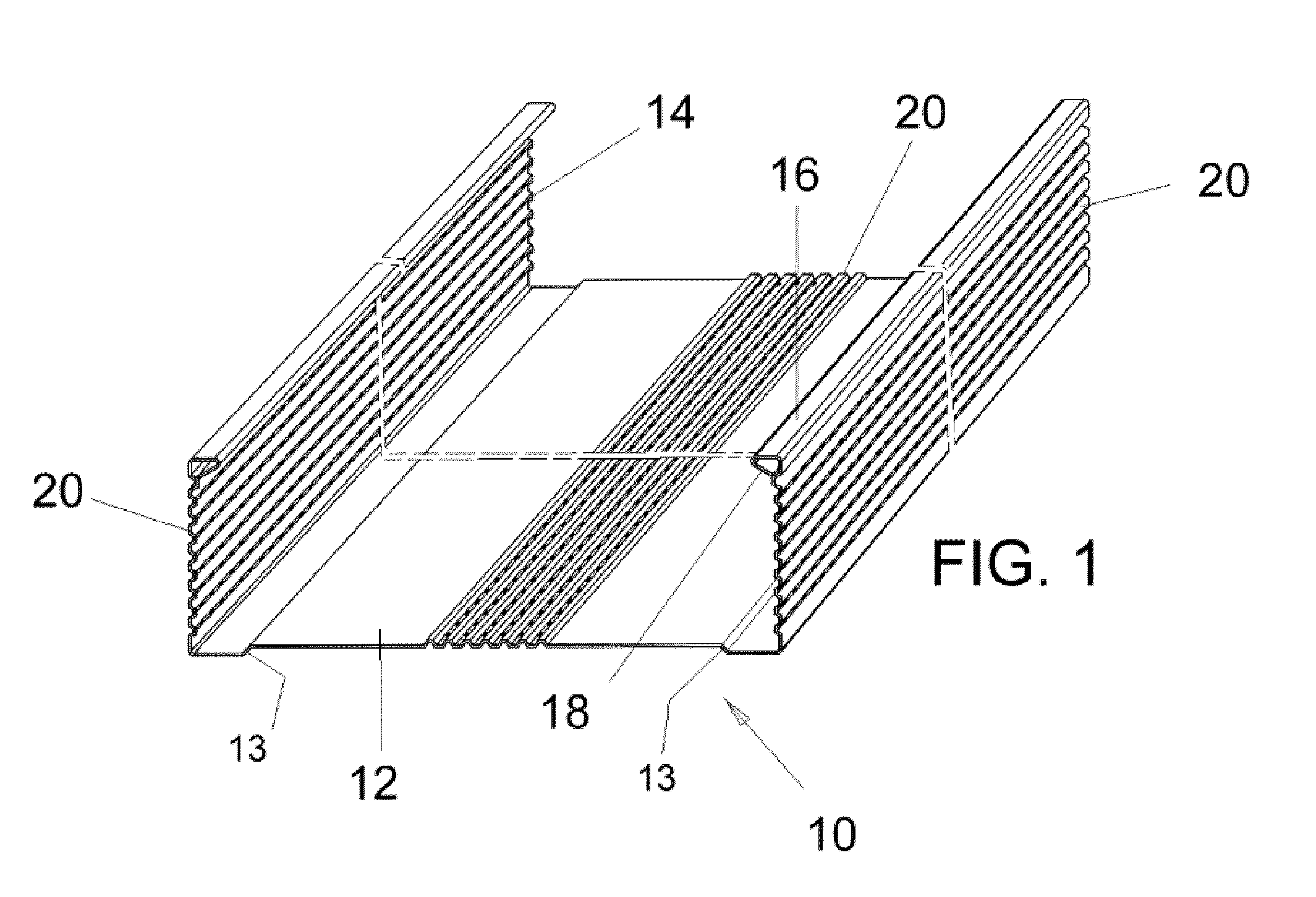 Non load-bearing metal wall stud having increased strength