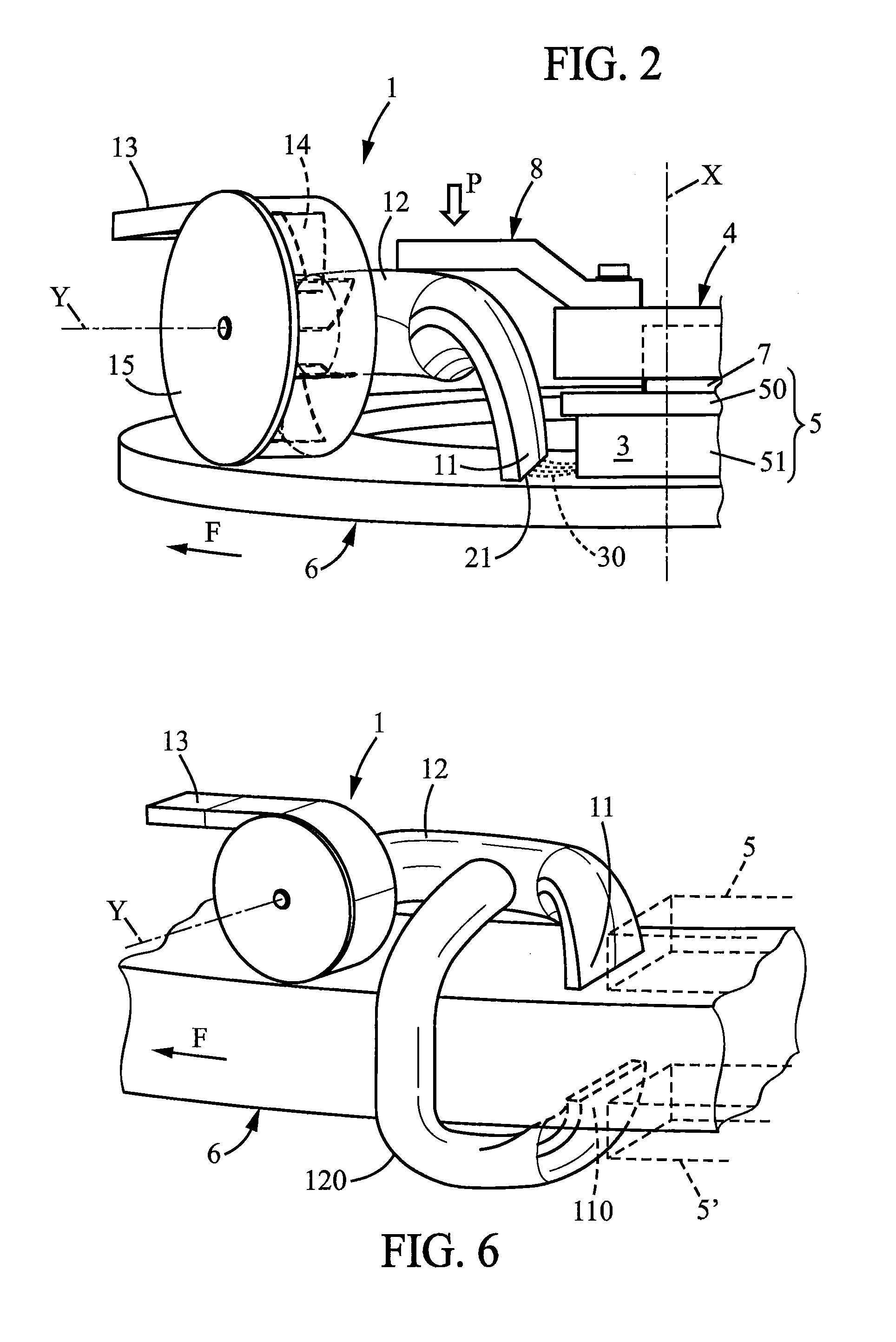 Brake Assembly with Particle Capture