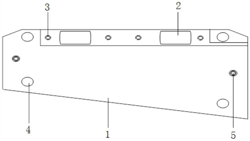 Tobacco cutter lower knife door falling pressure alarm device and alarm method