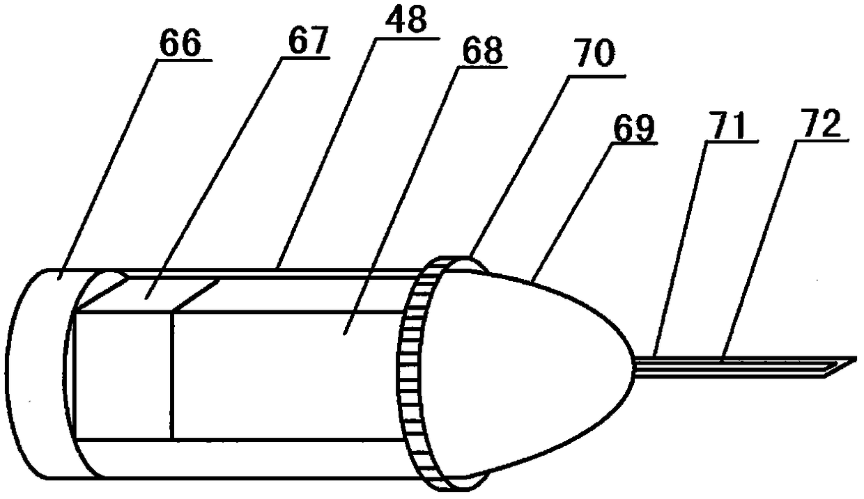 Andrology urethral stone crushing and cleaning device