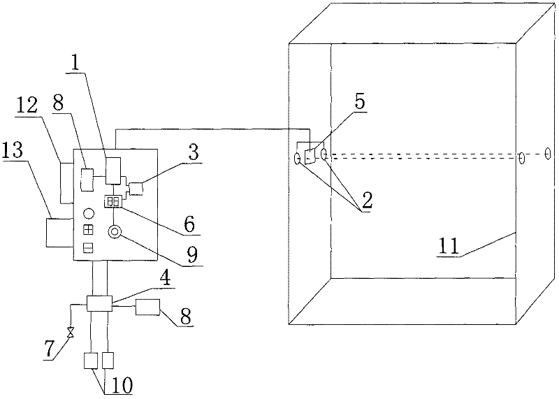 Household intelligent controller and control method thereof