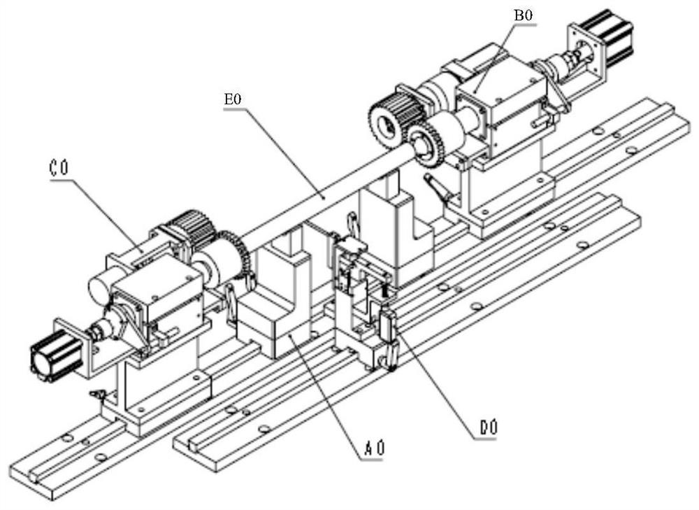 Shaft part bounce detection mechanism and detection method capable of automatically eliminating spindle errors