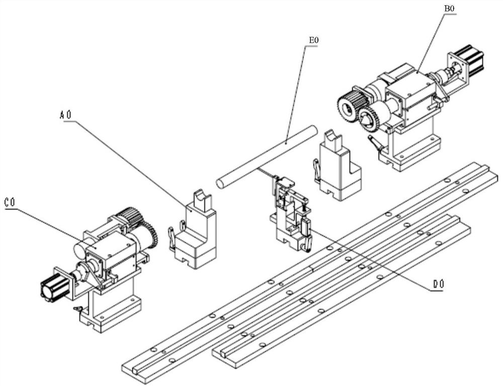 Shaft part bounce detection mechanism and detection method capable of automatically eliminating spindle errors