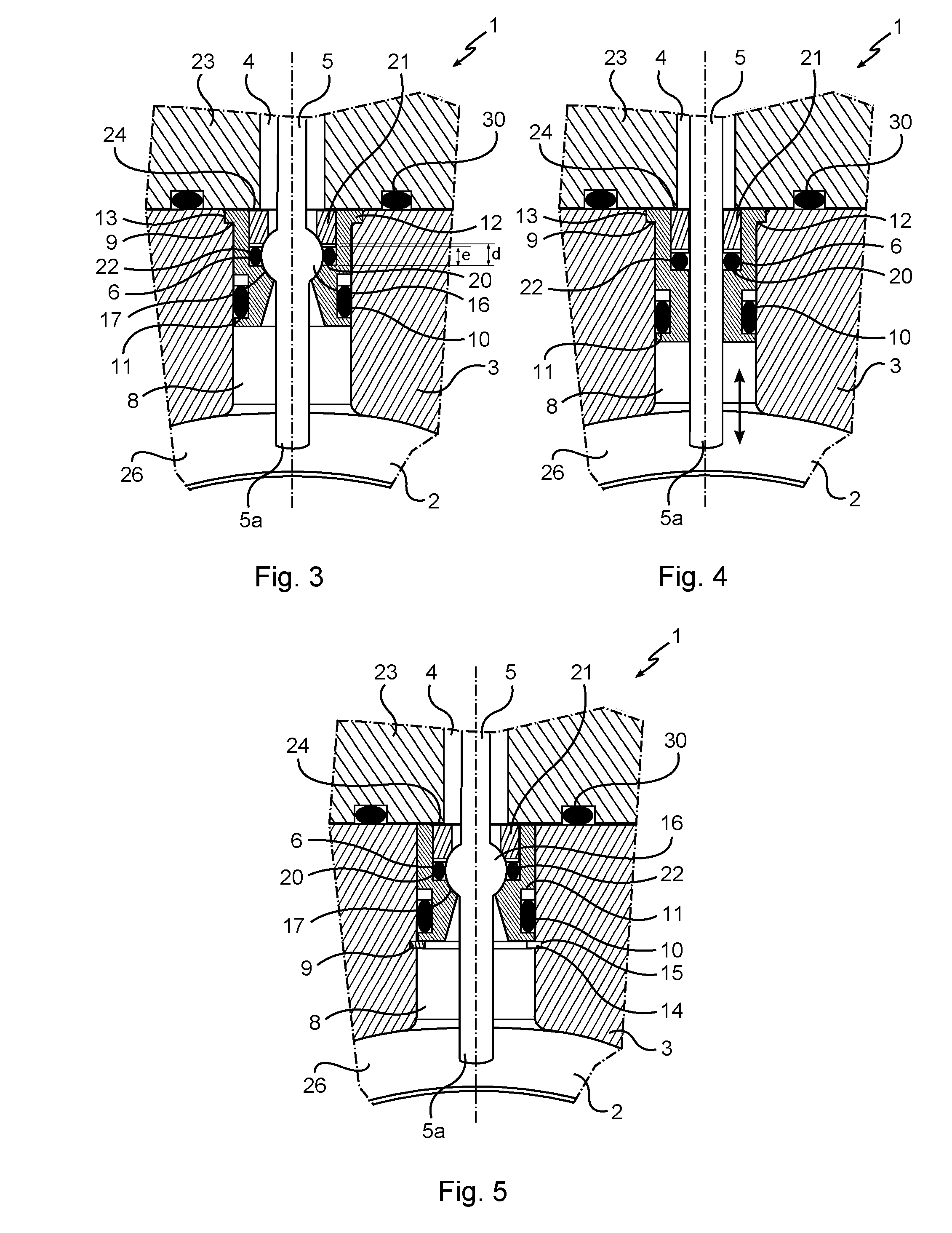 Control system comprising a control rod