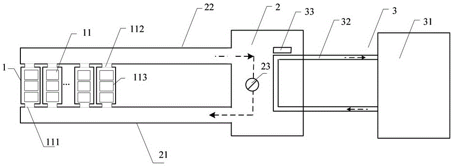 Large-capacity SVG closed-type air cooling system