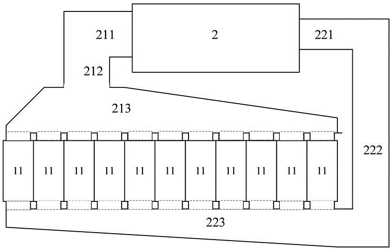 Large-capacity SVG closed-type air cooling system