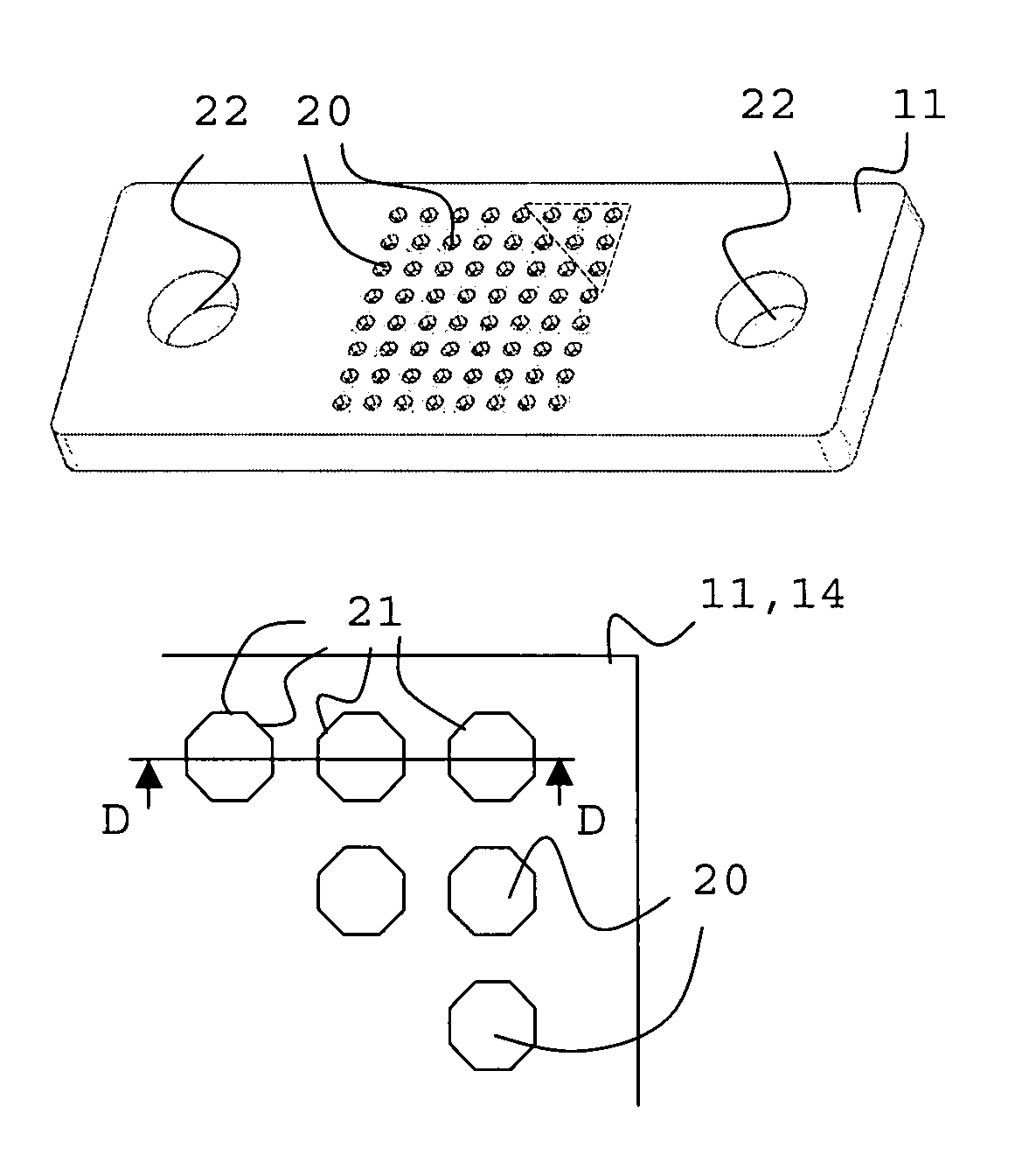 Ferrule assembly for optical fibres