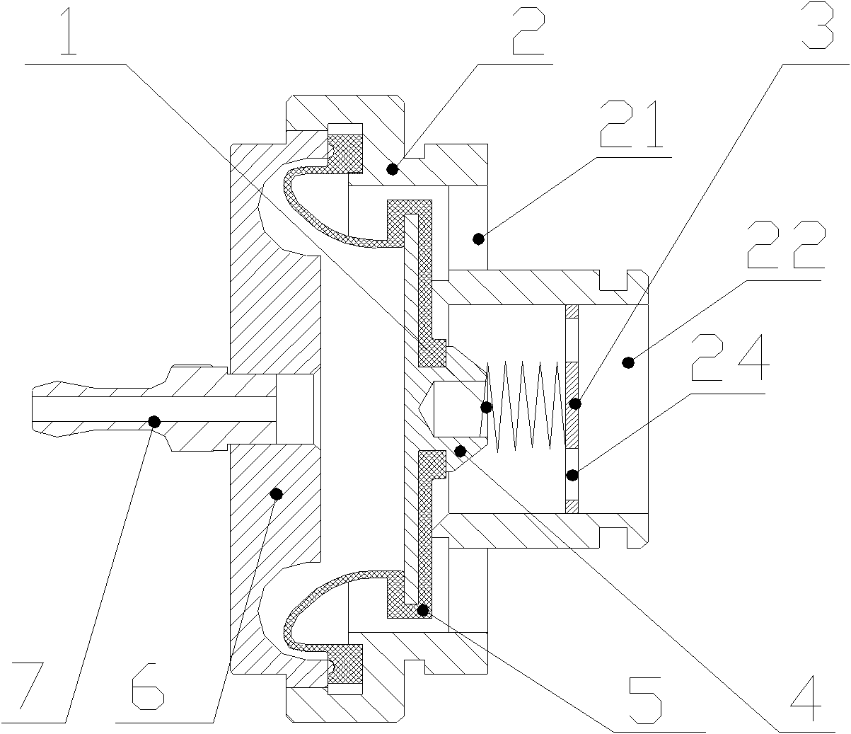 Airway control device for medical breathing apparatus