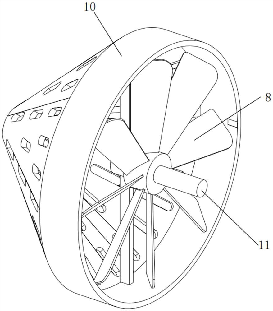 Water pump based on carbon graphite bearing and ceramic bearing