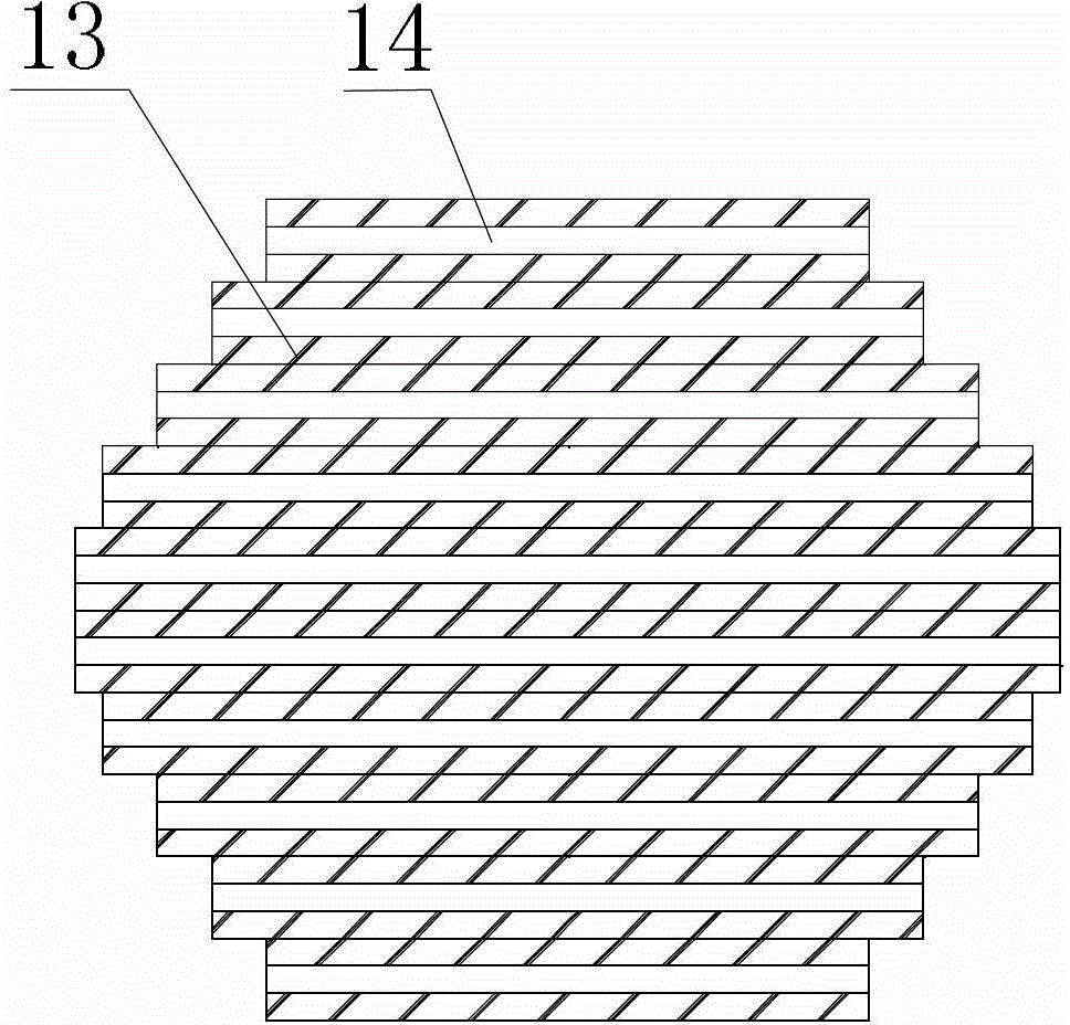 Multi-tap composite excitation type controllable reactor