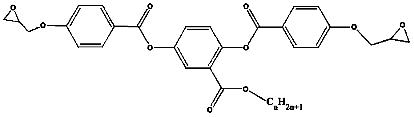 Shape memorizing liquid crystal epoxy resin-glass fiber-silicon dioxide composite and preparation method thereof