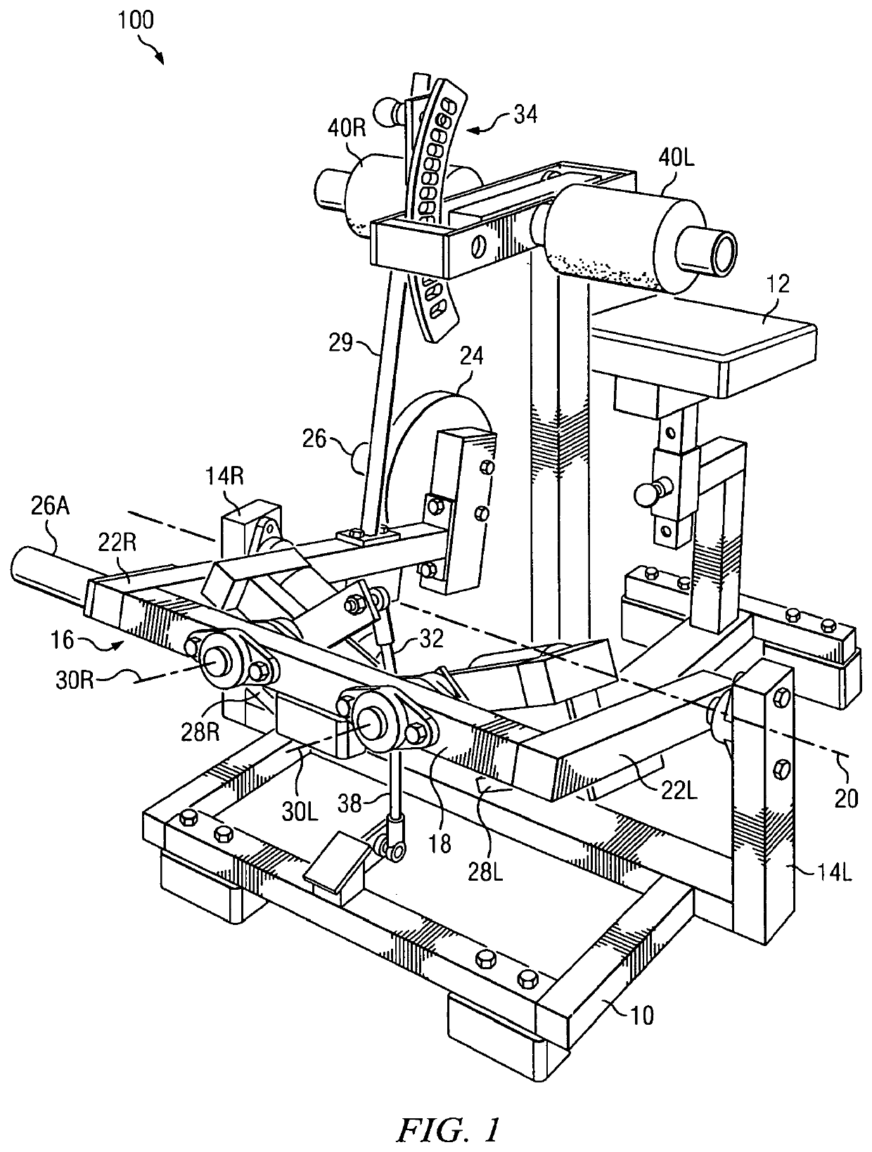 Method and apparatus for bi-directional ankle exercise movements