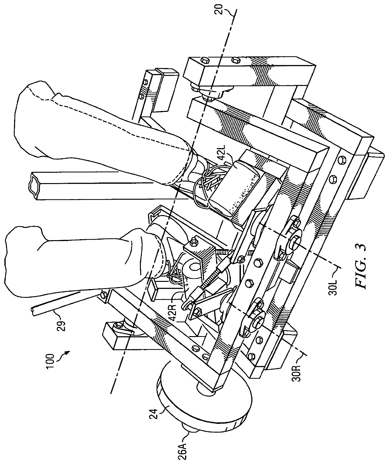 Method and apparatus for bi-directional ankle exercise movements