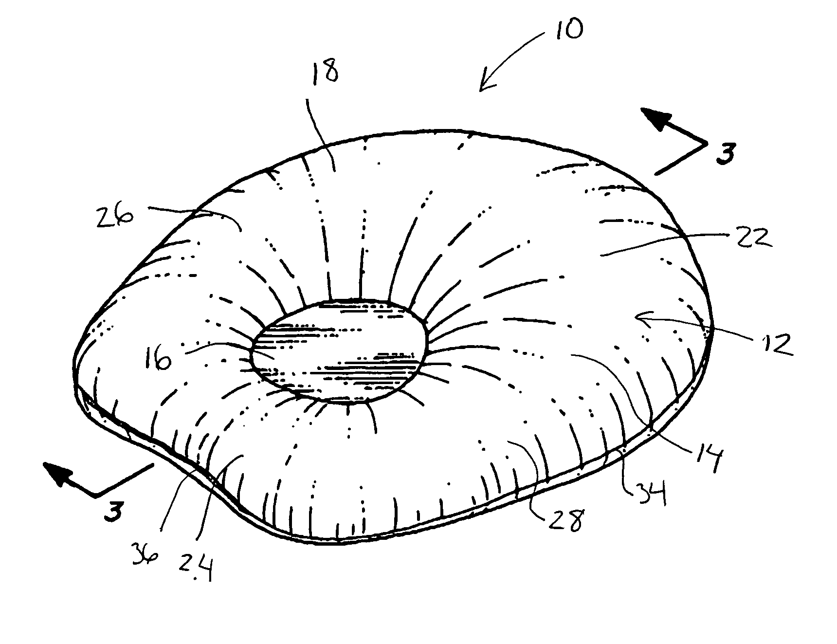 Support pillow for small infants