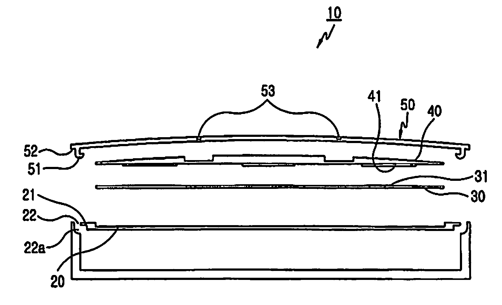 Keypad coupling apparatus for portable terminal