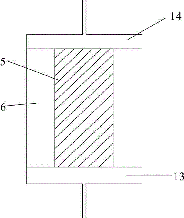 Tectonic coal permeability tester