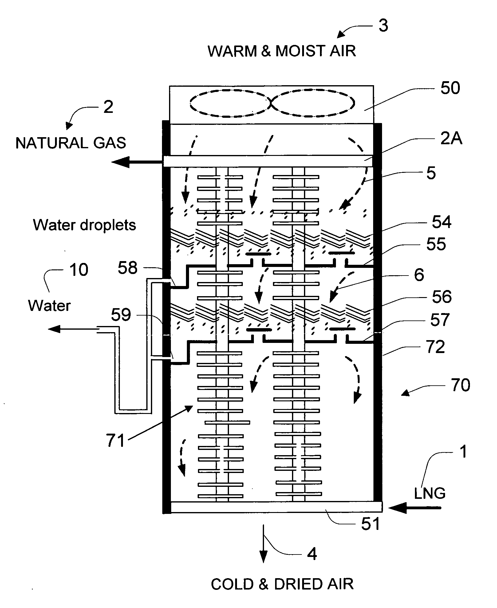 Configurations and Methods for Ambient Air Vaporizers