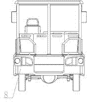 Electric field midibus with novel structure