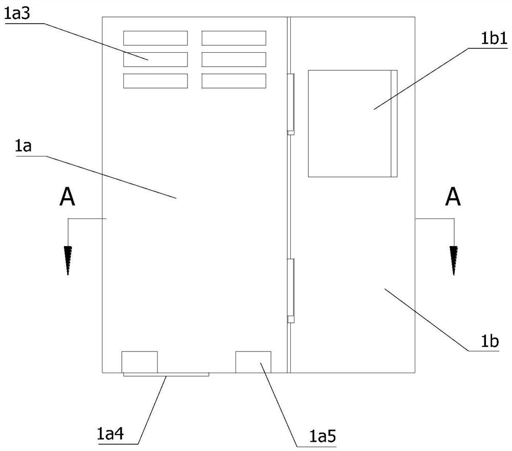 Electric meter box with shock resistance and heat dissipation performance