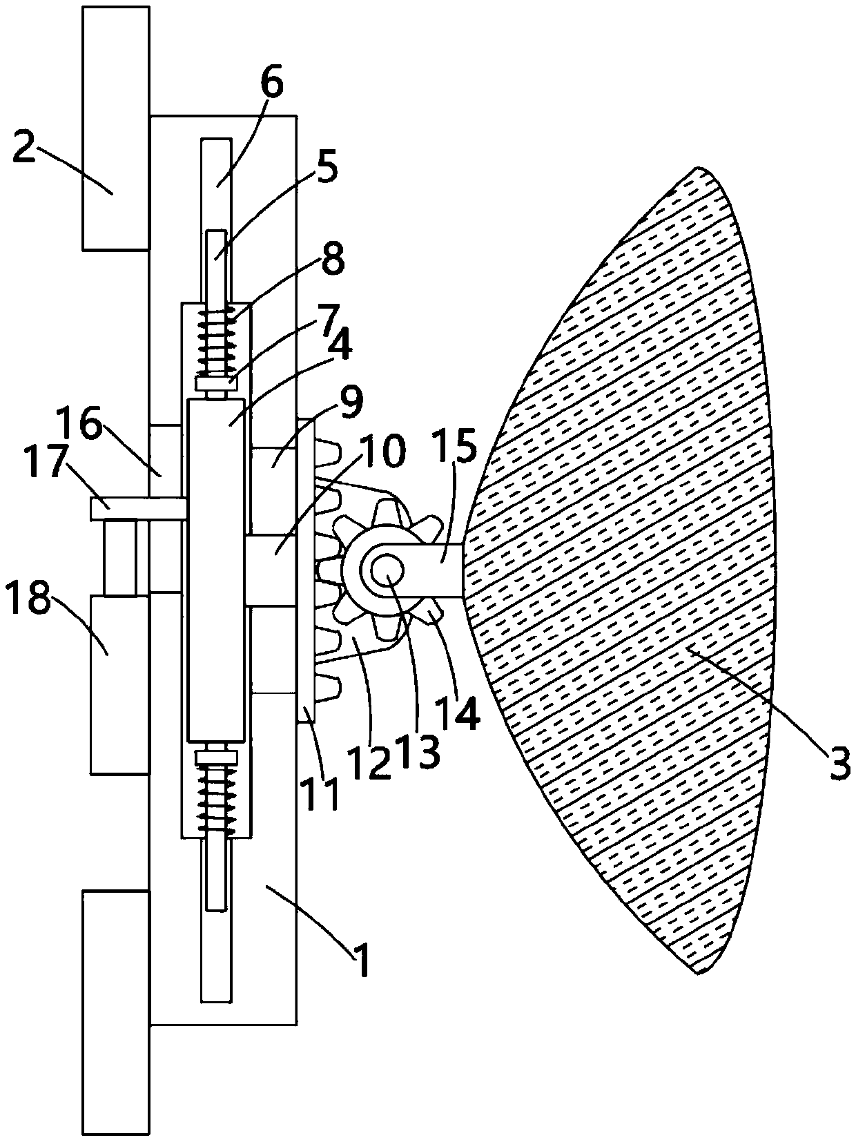 Microwave plasma LED lamp with adjustable angle