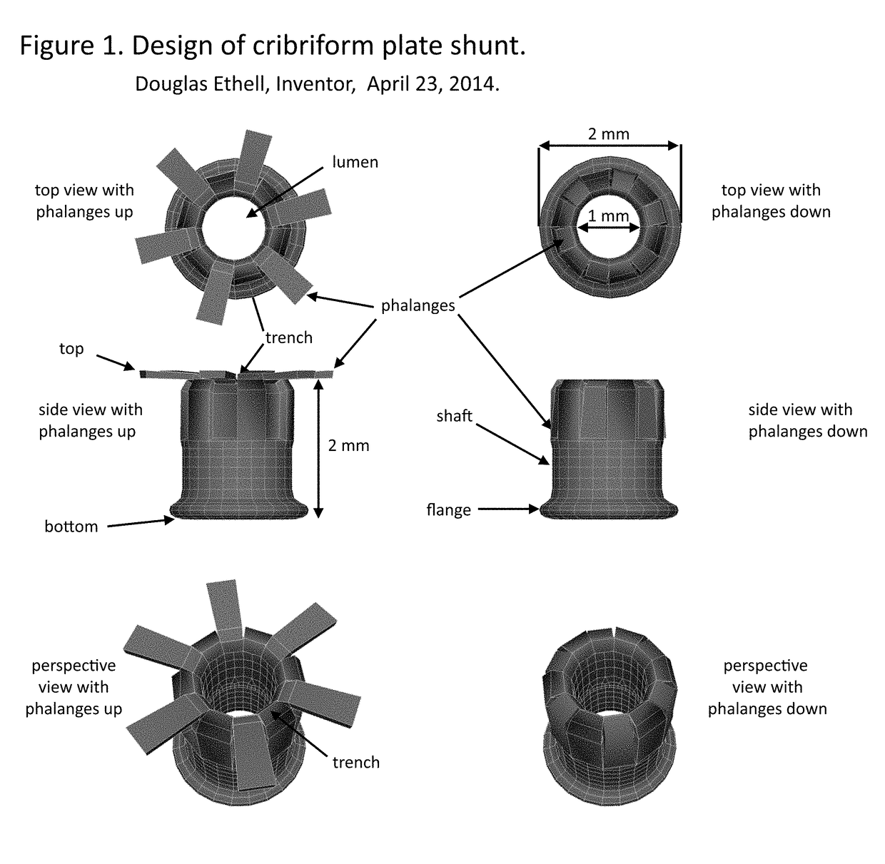 Method and use of draining fluid above the cribriform plate