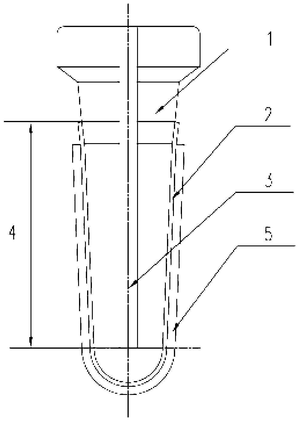 Composition for preparing electrode adhesive layer of automobile oxygen sensor and method for preparing electrode adhesive layer