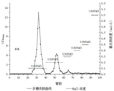 Peach gum polysaccharide degradation product PGP-2 as well as preparation method and application thereof