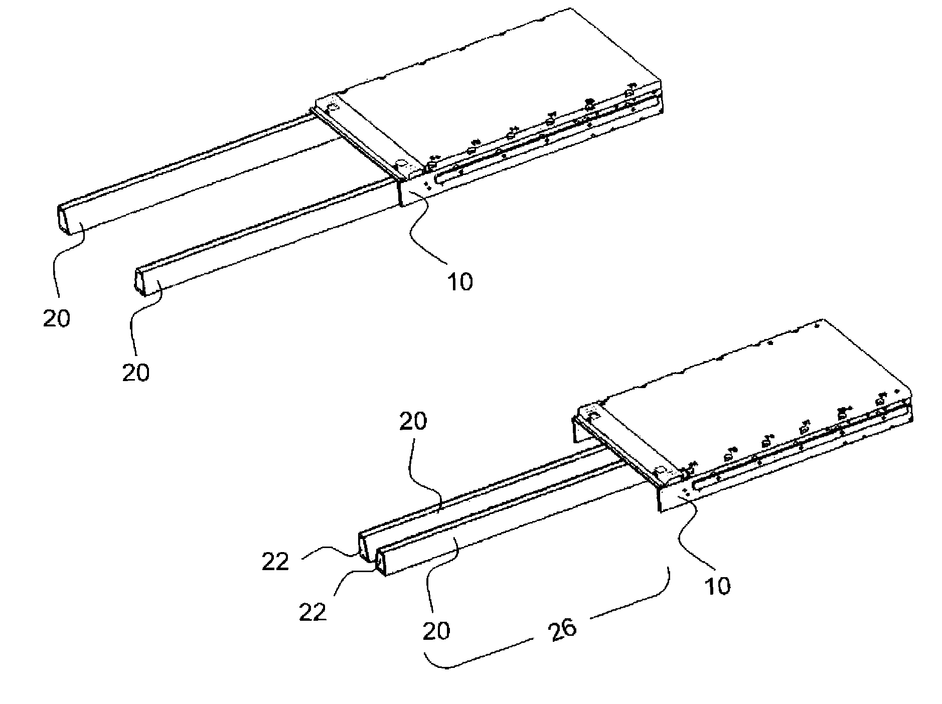 Radiation therapy patient couch top compatible with diagnostic imaging