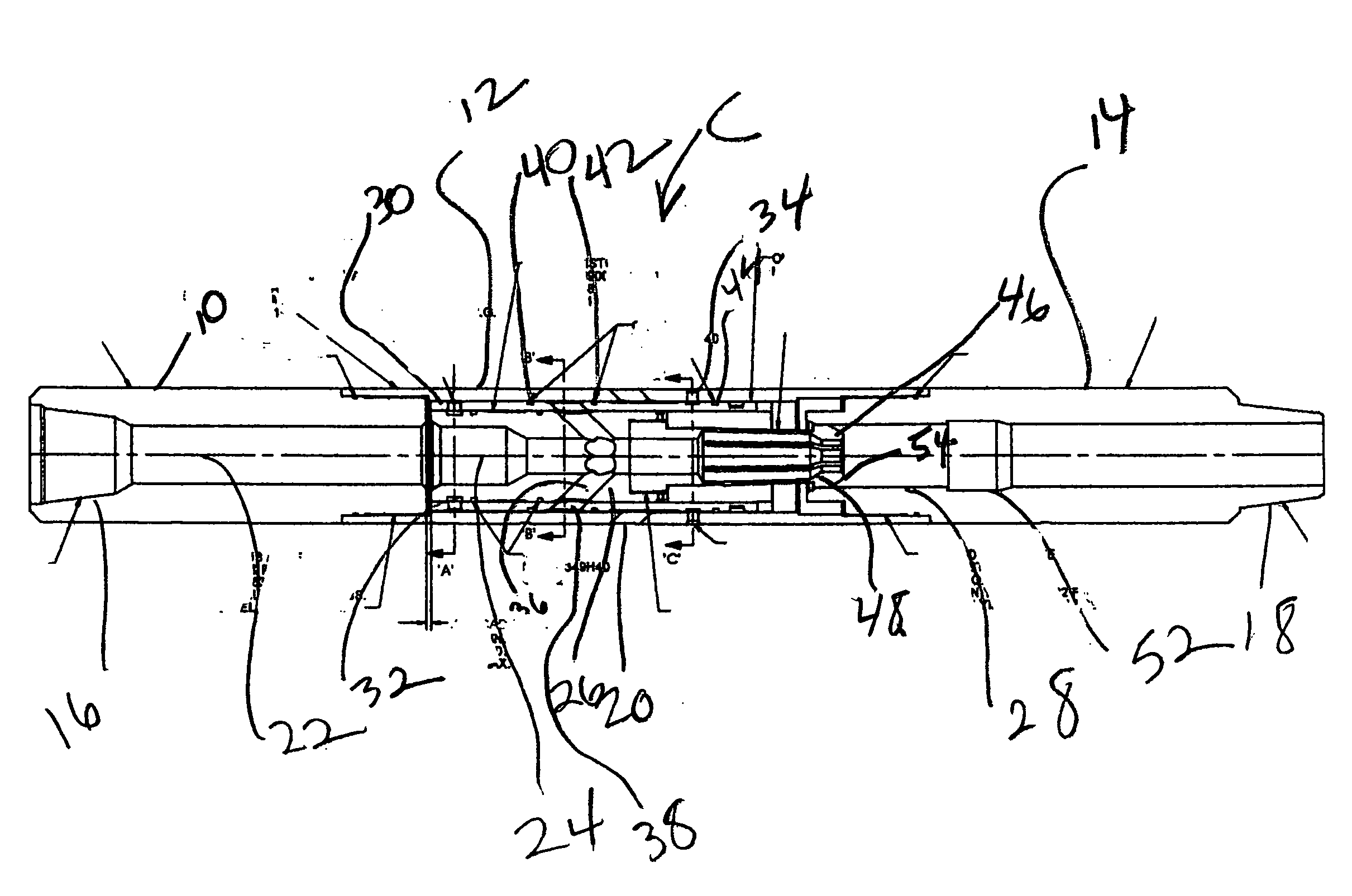 Single cycle dart operated circulation sub