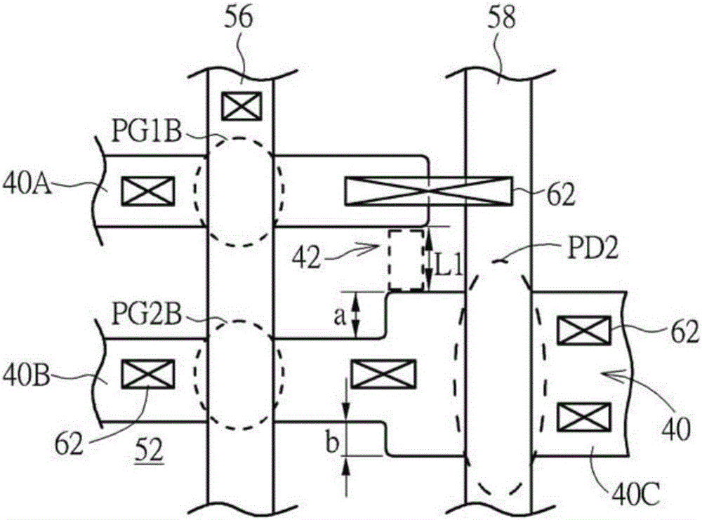 Layout pattern and forming method of 8T-static random access memory