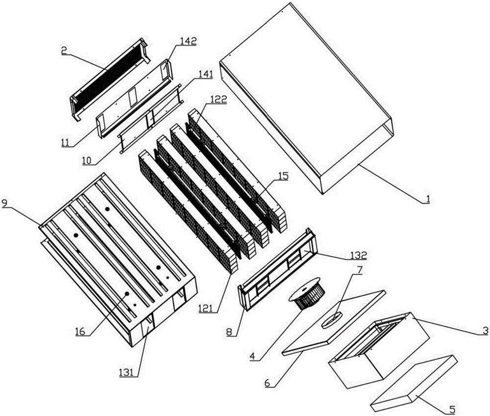 Integrated composite air purifier and air purification method