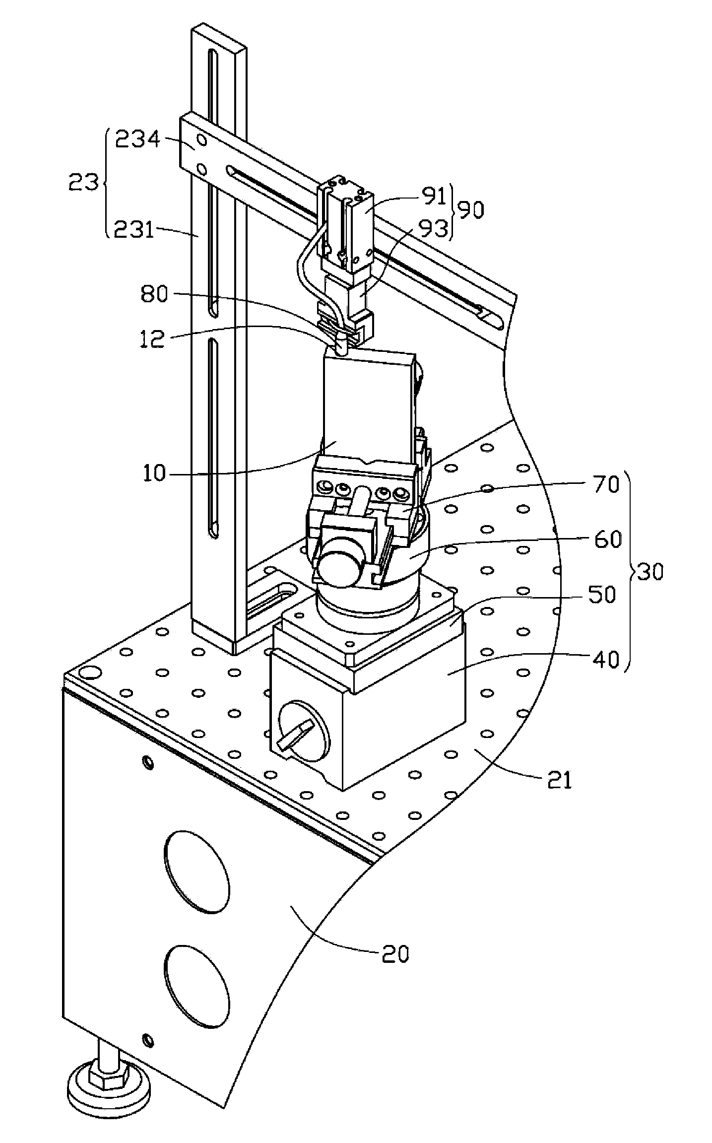 Connector testing machine