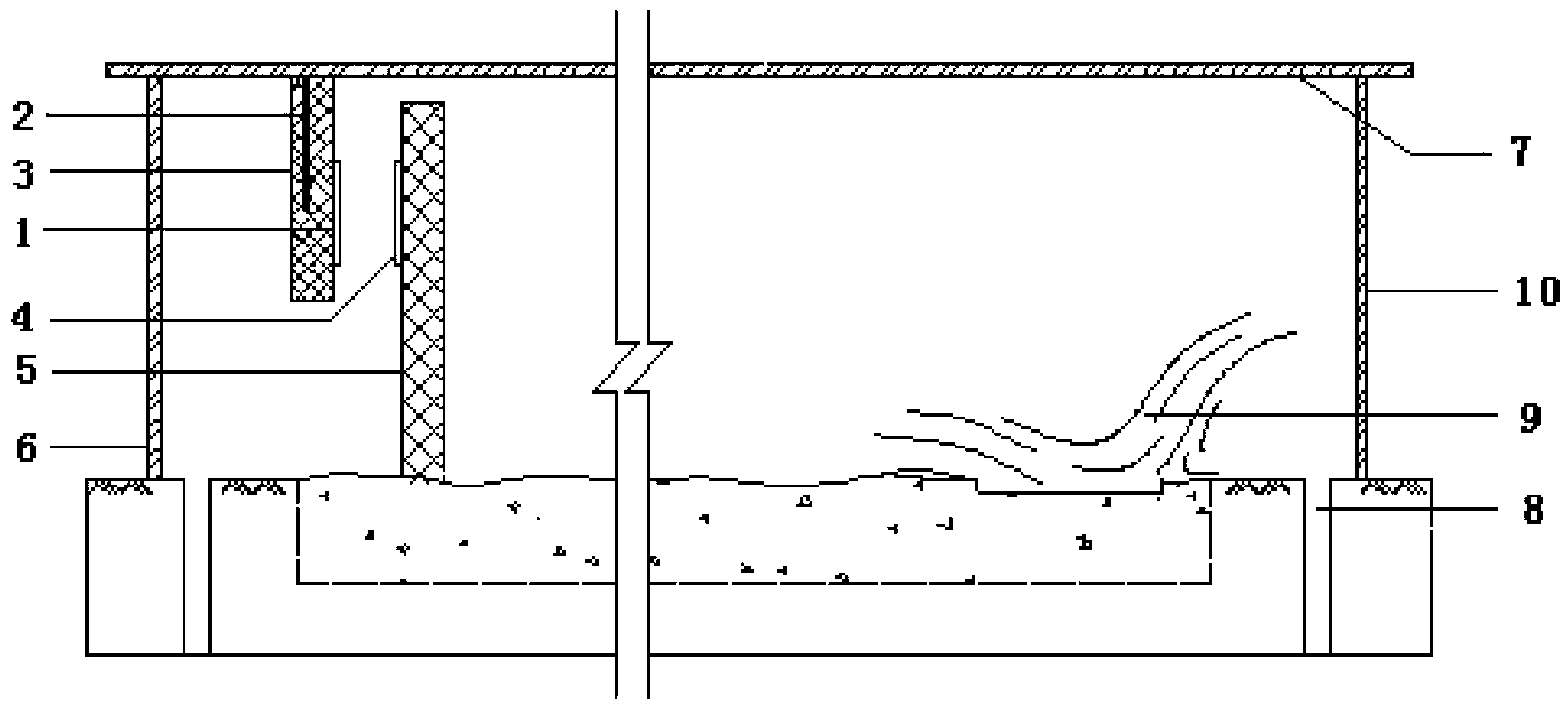 Introduced capacitive device for measuring horizontal ground micro-vibration