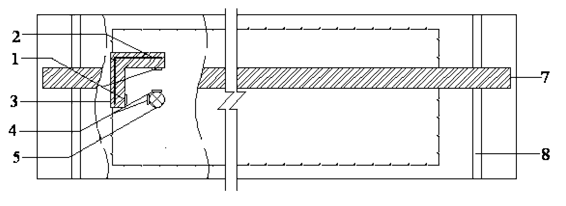 Introduced capacitive device for measuring horizontal ground micro-vibration