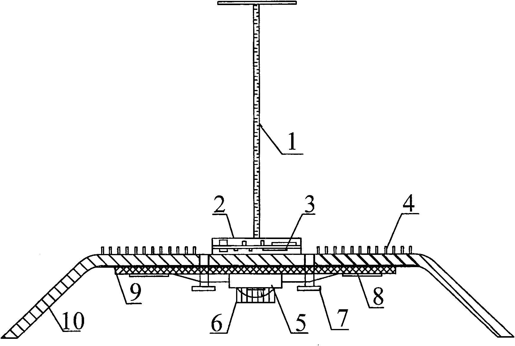 Plant growth lamp of high-efficiency high-power LED light source