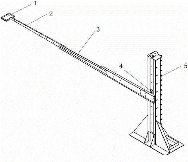 Cylinder circular seam simply and automatically welding arm