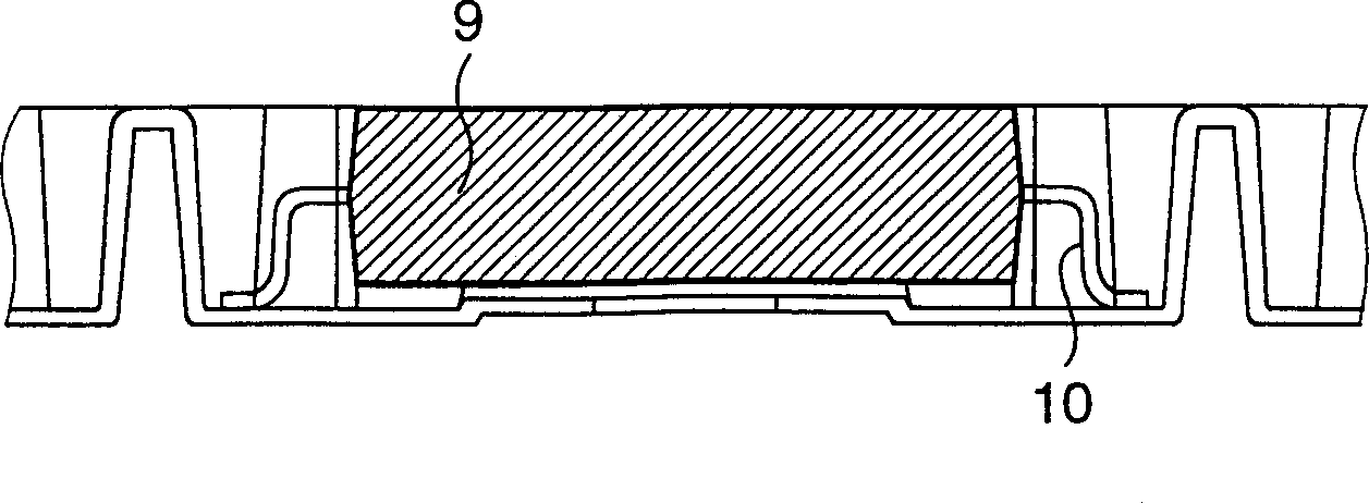 Carrier tape for electronic components