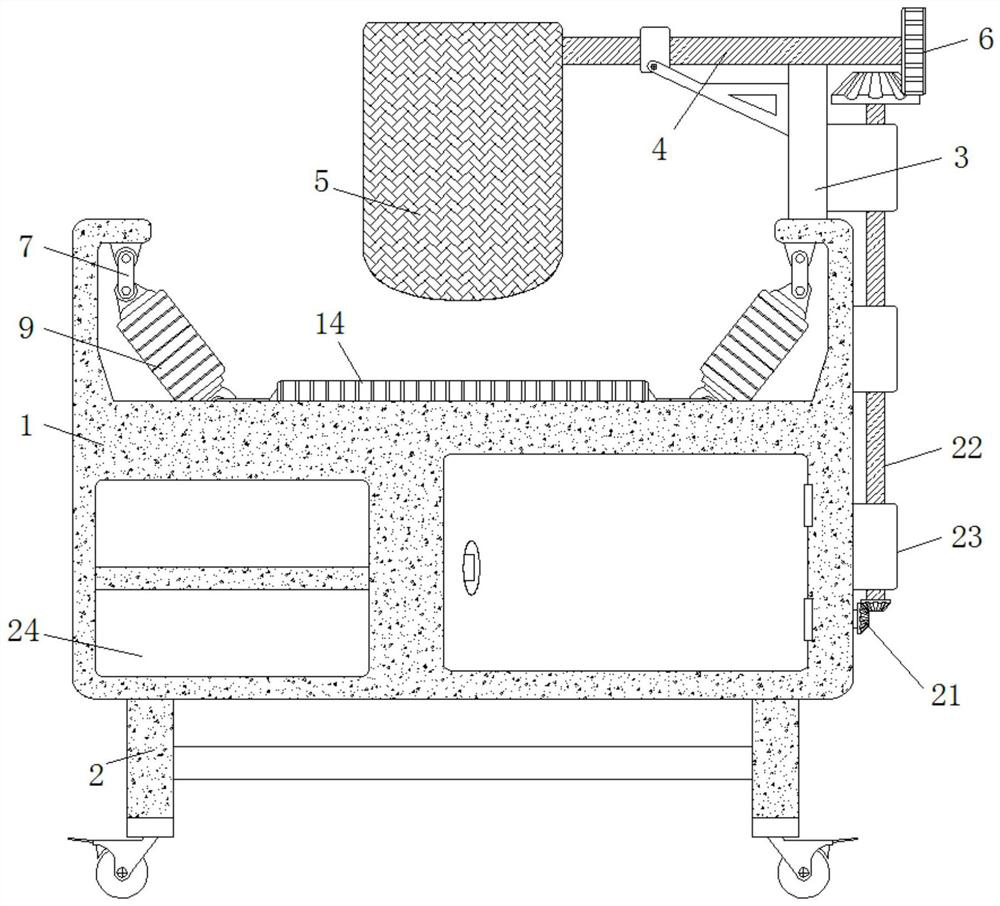 Labor-saving mining conveyor capable of avoiding pushing mineral materials manually