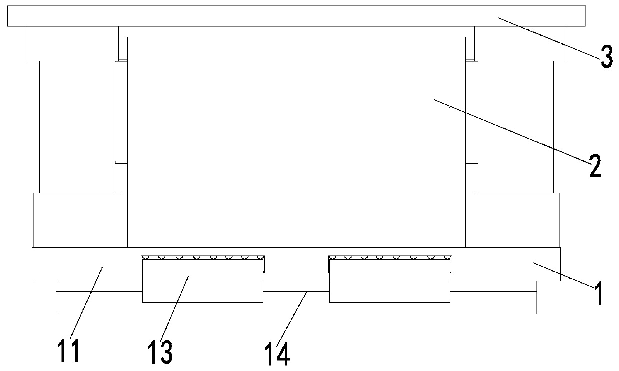 Splicing type foamed plastic structure