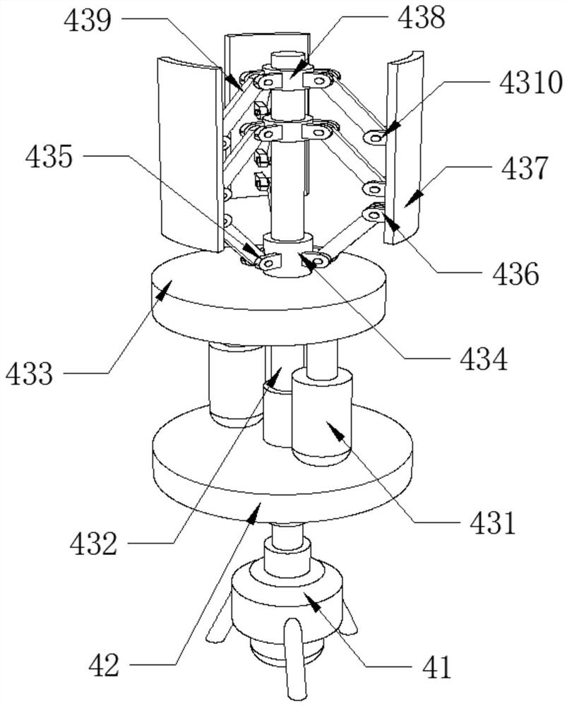 Large-flow low-noise brushless electronic fan and automatic machining equipment thereof