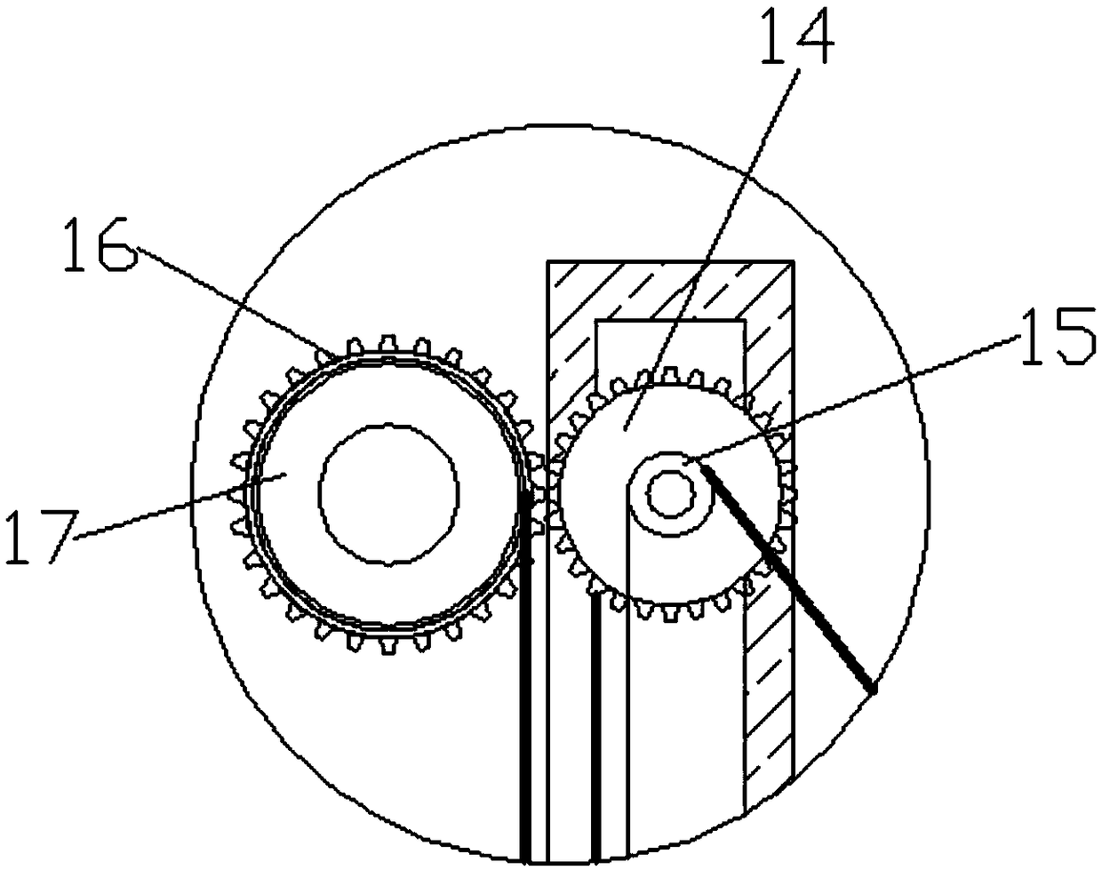 Automatic opening and closing regulation window