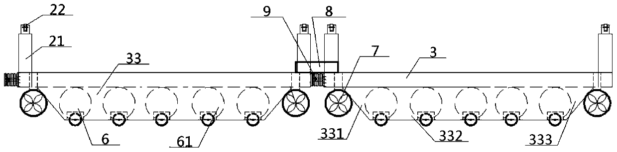 A folding motorized pontoon