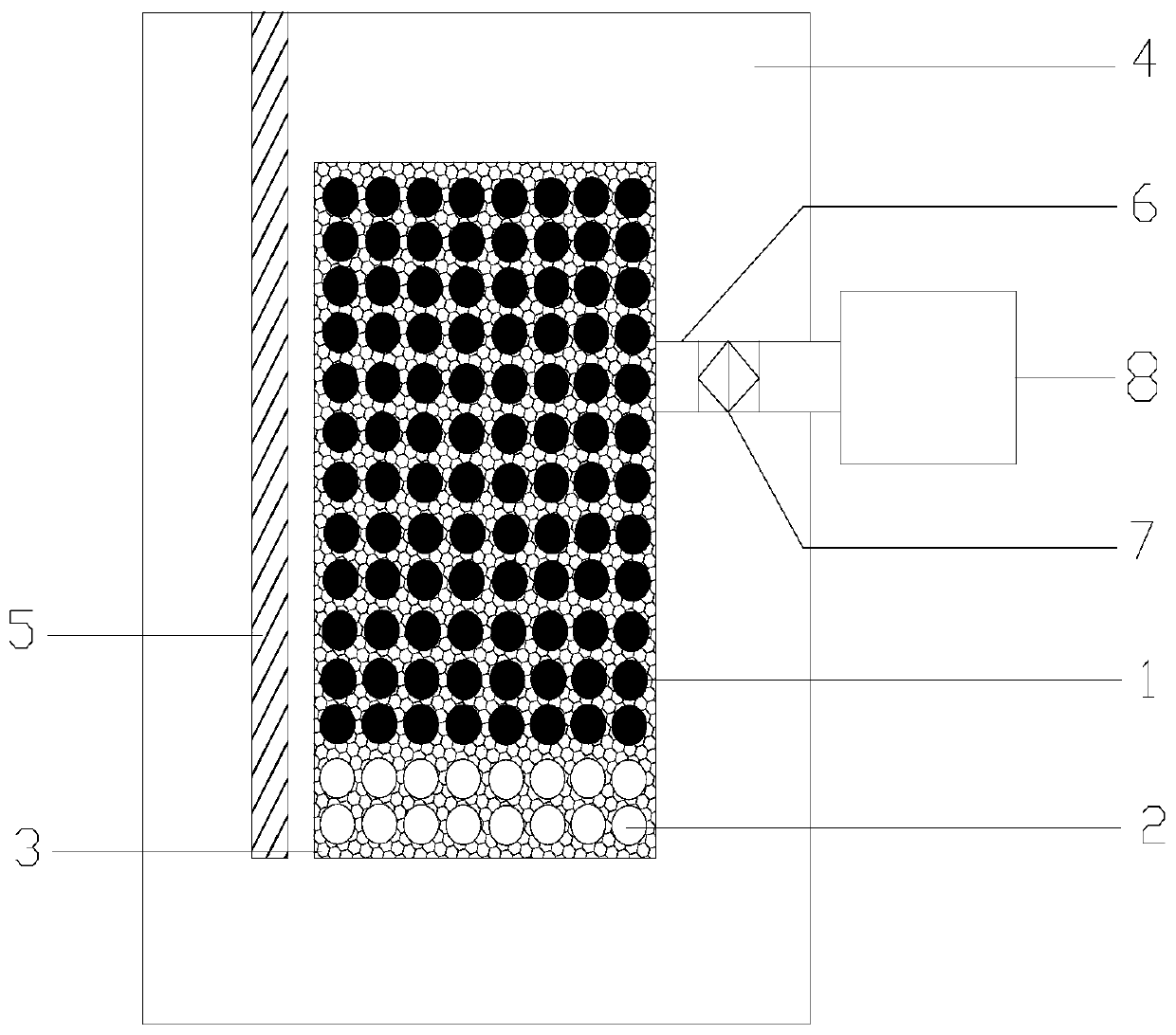 Passive ejection of fuel spheres as a high temperature reactor core for the second shutdown system